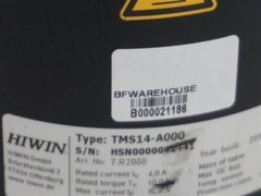 Hiwin TMS14-A000 TMS14A000 7.R2088 Rotary Table Expedited Shipping