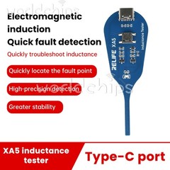 5pcs Type-C XA5 Motherboard Coil Tester Electromagnetic Inductor Detector Tool