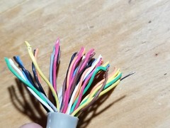 Superior Essex 26/20P Shielded 1249C Central Office Telecom Cable CMR Gray/50ft