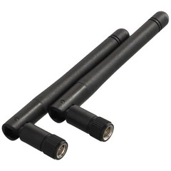 2x Antenna Outdoor Wifi Security Antenna Home Camera System ABS 107mm New