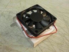 196448 New In box; Dayton 2RTF6 Axial Fan; Square; 5 VDC; 0.13A; 0.7A; 3000RPM