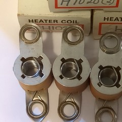 Cutler Hammer H1020 Overload Heater Element, Lot Of 7