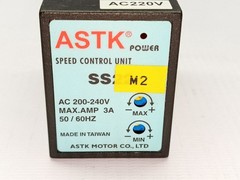 LOT 4 PCS ‎ASTK ‎SS22 Power Speed Control Unit ‎‎AC 200-240V ‎MAX. AMP 3A