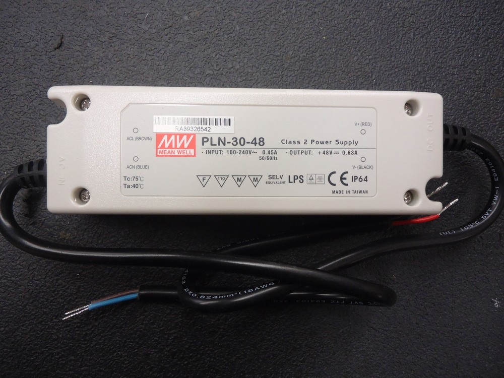 PLN-30-48 Meanwell Switching Power Supply BRAND NEW!