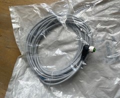 AUTOMATION DIRECT CD12M-0B-070-C1 M12 FEMALE CONNECTOR 90′ WITH CABLE 250V NEW