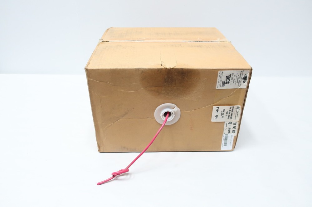 Delco 30-333 Fire Alarm Cable 3/c 18/1b Fas Csa Ft-4 200ft