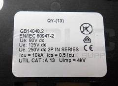 LOT OF 3 CBI GB14048.2 CIRCUIT BREAKER 2A 80V CURVE DP-3815 QY-1(13)