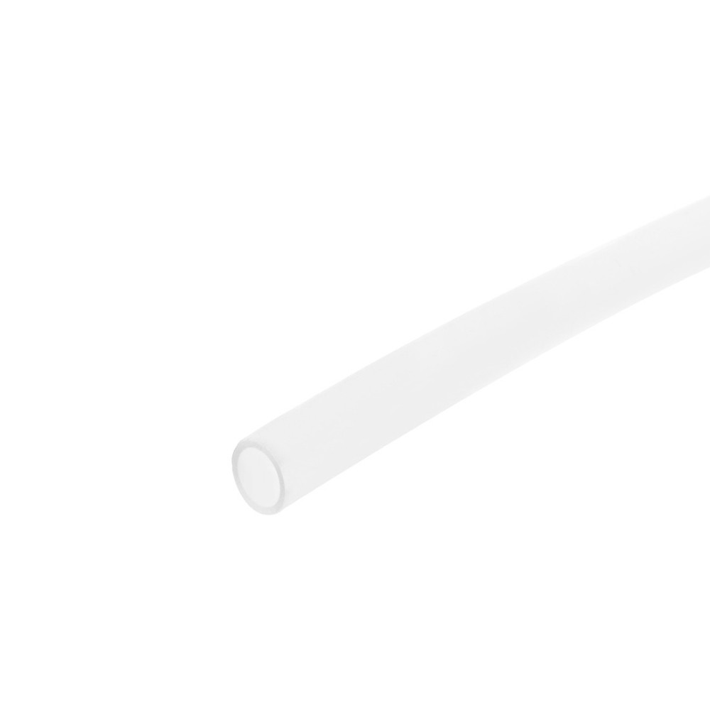 Silicone tube, 6mm ID x 8mm OD 1m rubber pipe for pump transfer white