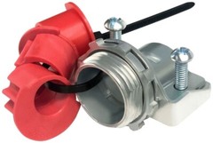 Arlington 8417, 3″ Hub, 2.5 – 3.3″ Cable, Die-Cast, MC Cable Connector, 1 pc
