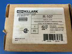 *FREE SHIPPING* R-107 Killark 4″ to 2-1/2″ REDUCING BUSHING ALUMINUM