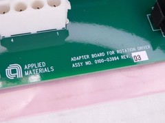 APPLIED MATERIALS AMAT 0100-03994 Adapter Board for Rotation Driver (082825)