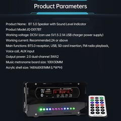 DIY Bluetooth Speaker Kit FM Radio DIY Electronic Kit Soldering Practice Project
