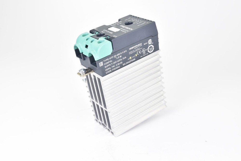GEFRAN GTF-25-480, GTF-25-480-0-1-0-0, Single phase power controller, 2.90.90