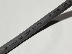Alpha Wire 1181/20C 22/20C Premium Communication/Control Cable 300V Gray /10ft