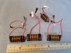 (4) Datatronics Air-Core Pulse Forming Inductor 0.75mH