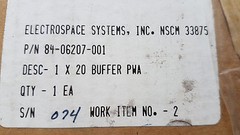 84-06207-001 Circuit Card Assembly 84-06207-001 5998-01-291-0444