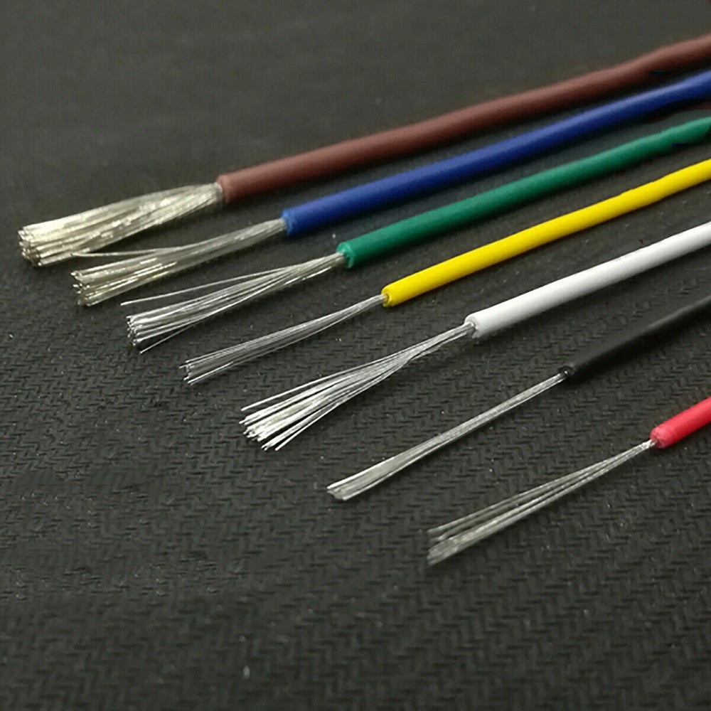 600V Flexible Soft PVC Cable 24 22 20 18 16 14 AWG Electronic Hookup Wire UL1015