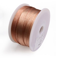 Pure Copper Expandable Metal Braided Shield Sleeving Tube Power Audio Cable Wire