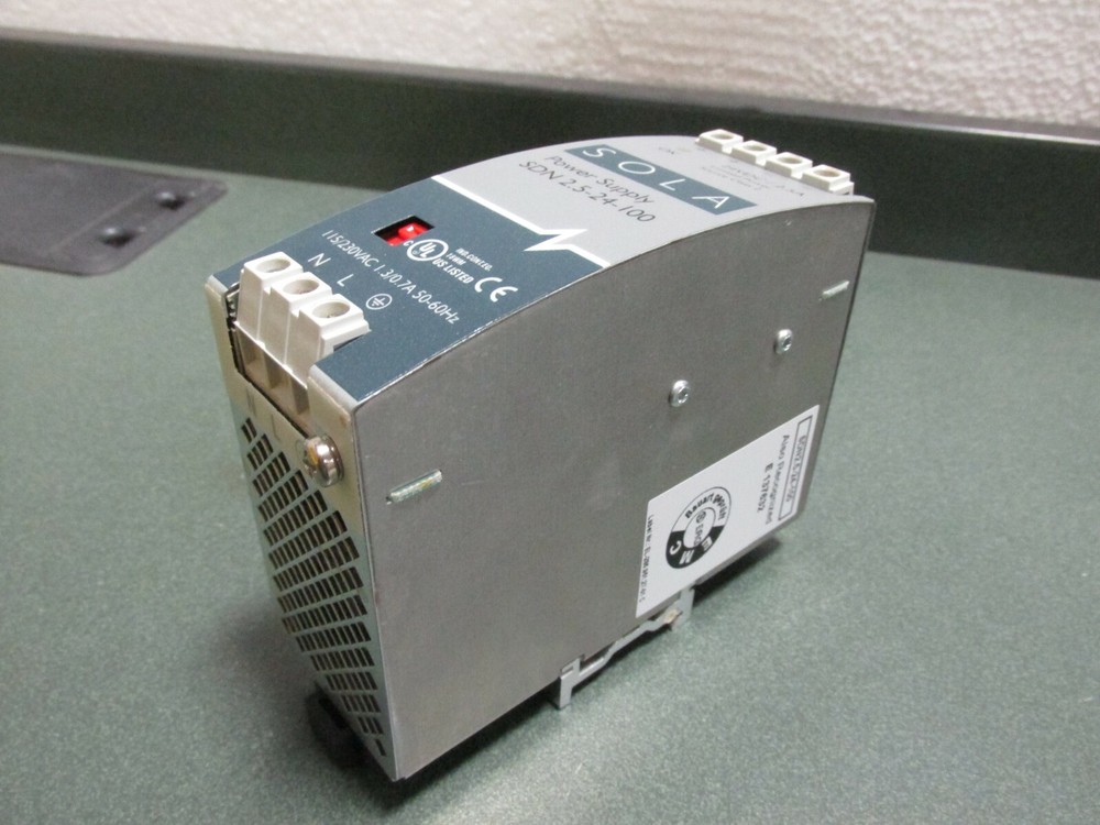 Sola Power Supply SDN 2.5-24-100 115/230VAC 1.3/0.7A 50/60Hz 45933DH