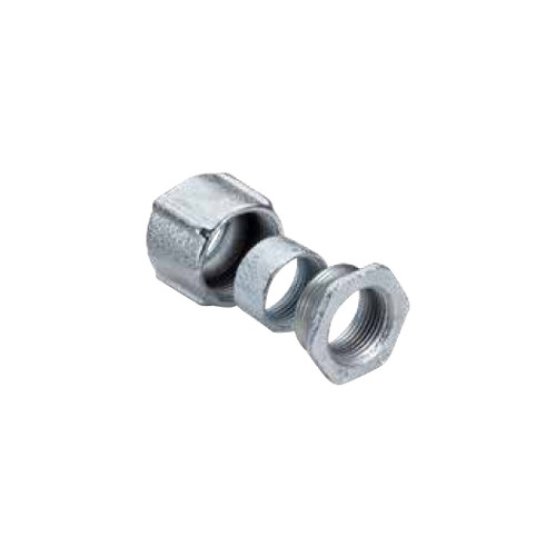 Garvin 854, 1-1/4″, Malleable Iron, 3-Piece, IMC/Rigid Conduit Coupling, 1 pc