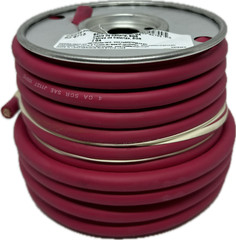GROTE 82-6713 BATTERY CABLE SGR RED 4 GA APPROX 50 FOOT SPOOL NEW
