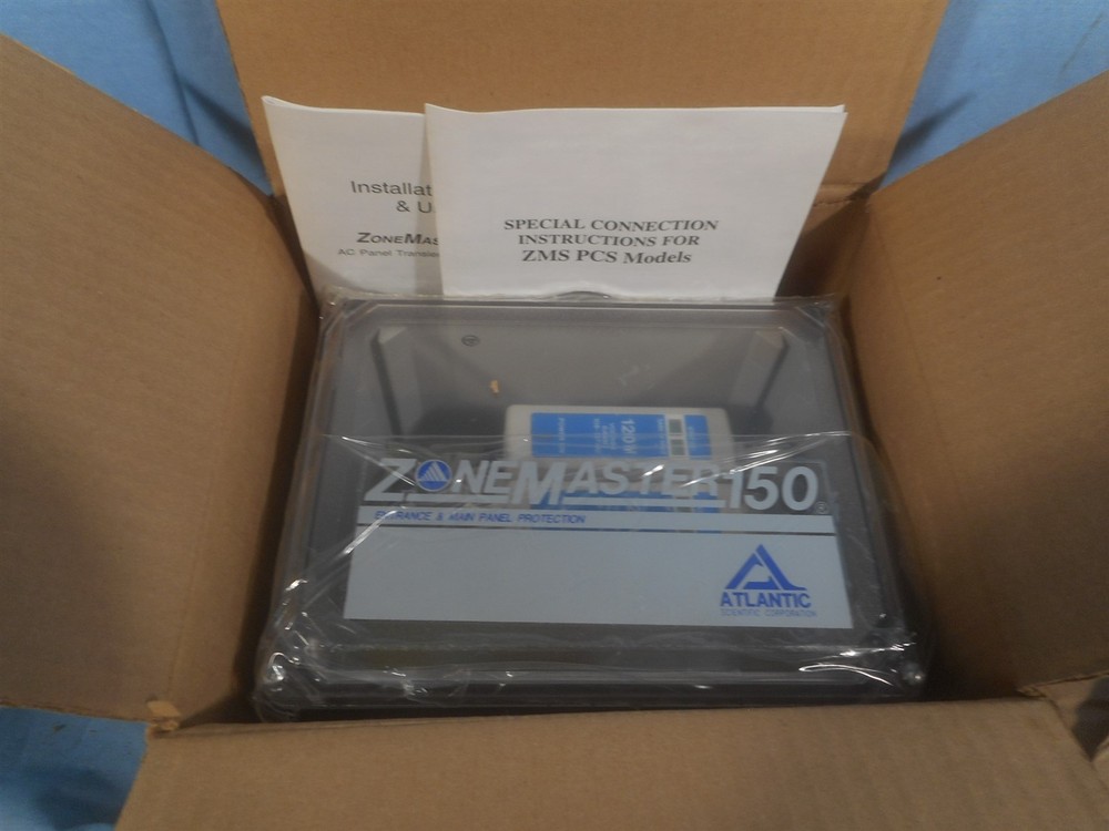 Atlantic Sci. ZoneMaster 150 AC Surge Suppressor Model 11214 120/240V 60Hz 1PH