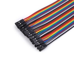 40PCs jumper wire dupont line male to male 20cm 1P diameter:2.54mm original