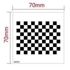 12*9 Calibration Board Machine Vision Optical Correction Board PET Checkerboard