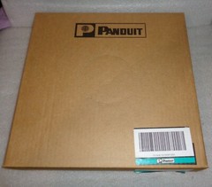 PANDUIT CLT25F-C20 SLIT WALL CORRUGATED TUBING 1/4″ BLACK WIRE LOOM 100FT COIL
