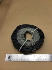 5/8 x 240″ Flat Braided Copper ElectricalGround Strap w/ 5/16″ Forked Tongue Lug