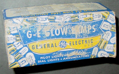 9 Vintage GE NE-51 Glow Lamps General Electric Radio Panel Neon Pilot Bulbs Lot