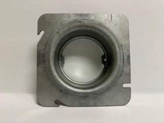 12 PK Garvin 72C3-1 New 1″ Raised Square-to-Round Device Ring, Steel, UL Listed