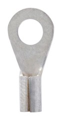 Jandorf 16-14 Ga. Uninsulated Wire Ring Terminal Silver 5 pk
