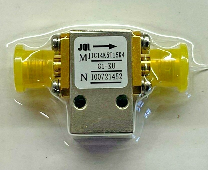 JIC14K5T15K4G1-KU, JQL, ISOLATOR, RF COAXIAL SMA