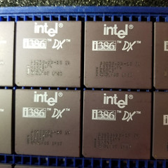 Intel i386 DX A80386DX-25 IV, Processor CPU, New, Tested working, USA stock