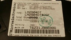 (10 PCS) LM2904DT ST MICRO OP Amp Dual GP ±15V/30V 8-Pin SOIC ROHS