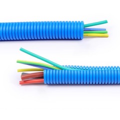 Conduit Spilt Cable Tidy Flexible Tube Convoluted Protection Tubing PP Non Split