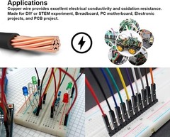 40 PCS 20 CM Jumper Wires – Female to Male Dupont Assorted Kit for DIY Projects
