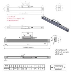 2/3 Axis Digital Readout Linear Scale DRO Display 5um for Bridgeport/Knee Mill