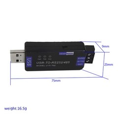 Communication Module USB to RS485/RS232 Bidirectional Half Duplex Serial Port