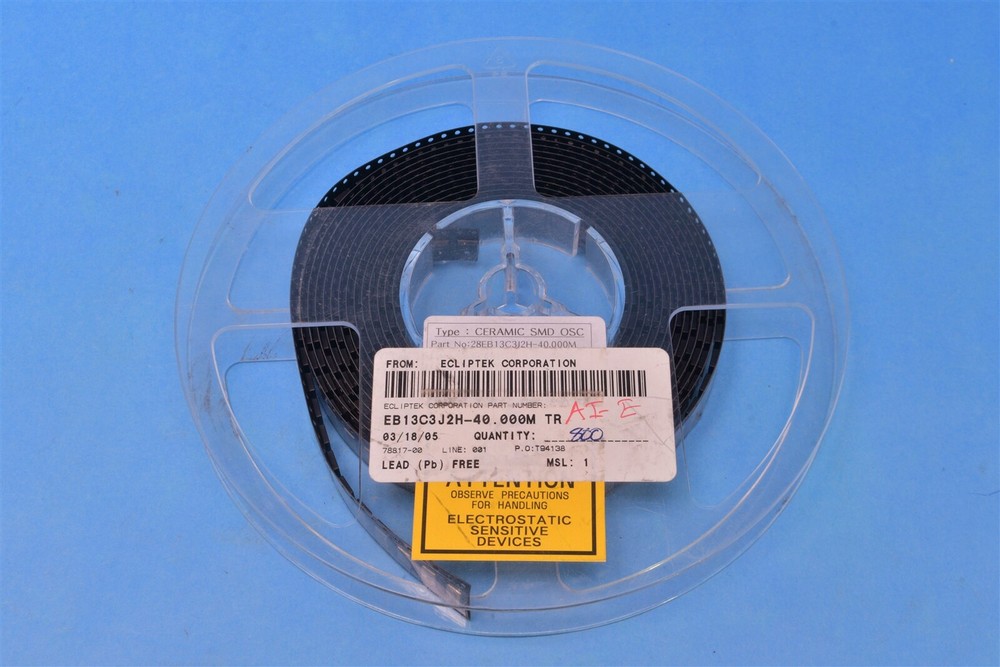 750 Ecliptek Standard Clock Oscillators 8MHz 25ppm EB13C3J2H-8.000M