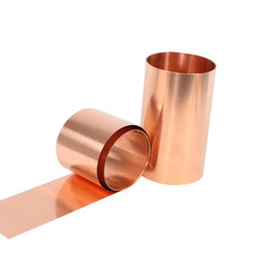T2 Pure Copper 99.9% Metal Sheet Foil Plate Thickness:0.1mm-0.8mm Width:300mm