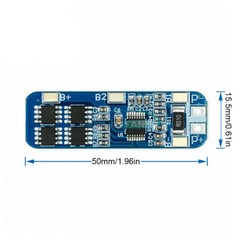Li-ion 18650 Battery Charging Protection Board 3S of 10.8V 11.1V 12.6V