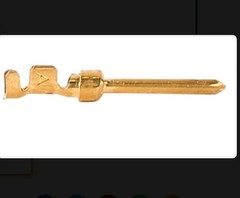 (150 Pcs) New 66506-0 D-SUB HDP-20 Connector Crimp Male Gold Pin Free Shipping