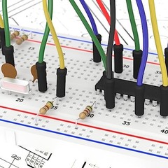 Solderless Breadboard Jumper Wires Kit – 126pcs Male to Male, 400/830 Tie Points