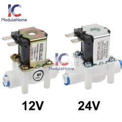 DC12V 24V 1/4 ” NC Electric Solenoid Valve Magnetic Water Air Inlet Flow Switch