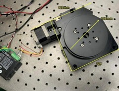 CNC Dividing Table, 42 Stepper Motor Turntable, High-precision 100mm Tabletop