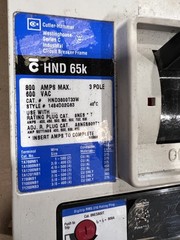 Cutler-Hammer Circuit Breaker HND3800T33W