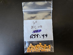44pcs 1UF 35V 3528 Chip Tantalum Capacitors ~NEW~