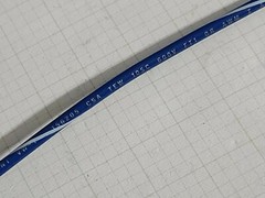 Southwire #16awg Bare Copper Boat Cable Hook-Up Wire Blue/White Stripe /100ft